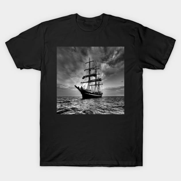 Sailboat T-Shirt by NOMAD73